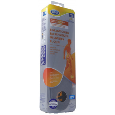 Scholl In-Balance Einlegesohle 42.5-45 bei Schmerzen im unteren Rücken 2 Stück Scholl In-Balance Einlegesohle 42.5-45 bei Schmerzen im unteren Rücken 2 Stück