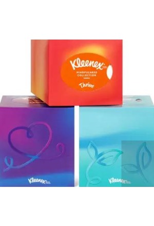 Kleenex Collec Kosmetiktücher Trio 3-lagig weiss 12 x 48 Stück