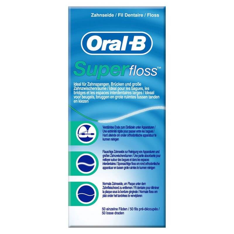 Oral-B SuperFloss 50 Stück Oral-B SuperFloss 50 Stück