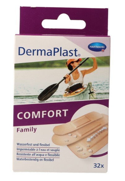DermaPlast® Comf Family Strips ass 3 Gr 32 Stück
