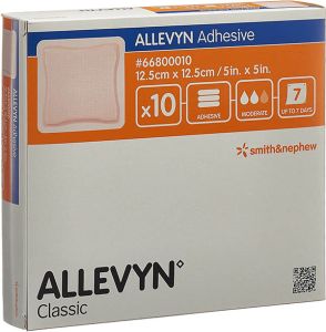 Allevyn Adhesive Wundverband 12.5x12.5cm 10 Stück