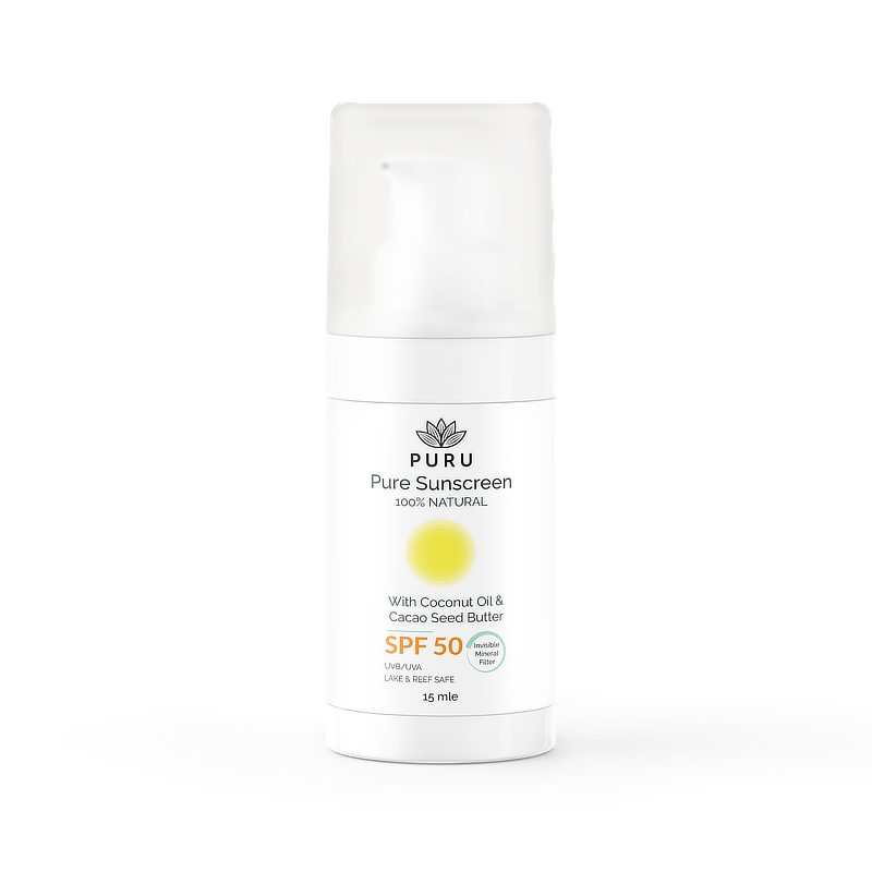 PURU Pure Sonnencreme SPF50 Rundflasche 15ml PURU Pure Sonnencreme SPF50 Rundflasche 15ml