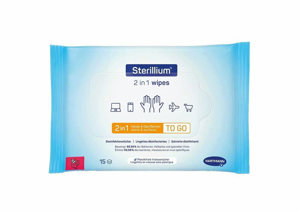 Sterillium 2in1 Wipes 15 Stück Sterillium 2in1 Wipes 15 Stück