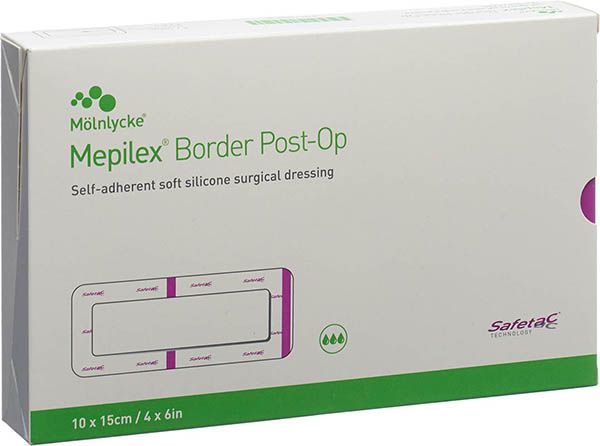 Mepilex Border Post OP 10x15cm (neu) 10 Stück