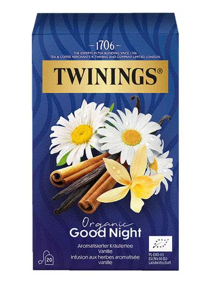 Twinings Gute Nacht Bio 20 Btl 1.7g Twinings Gute Nacht Bio 20 Btl 1.7g
