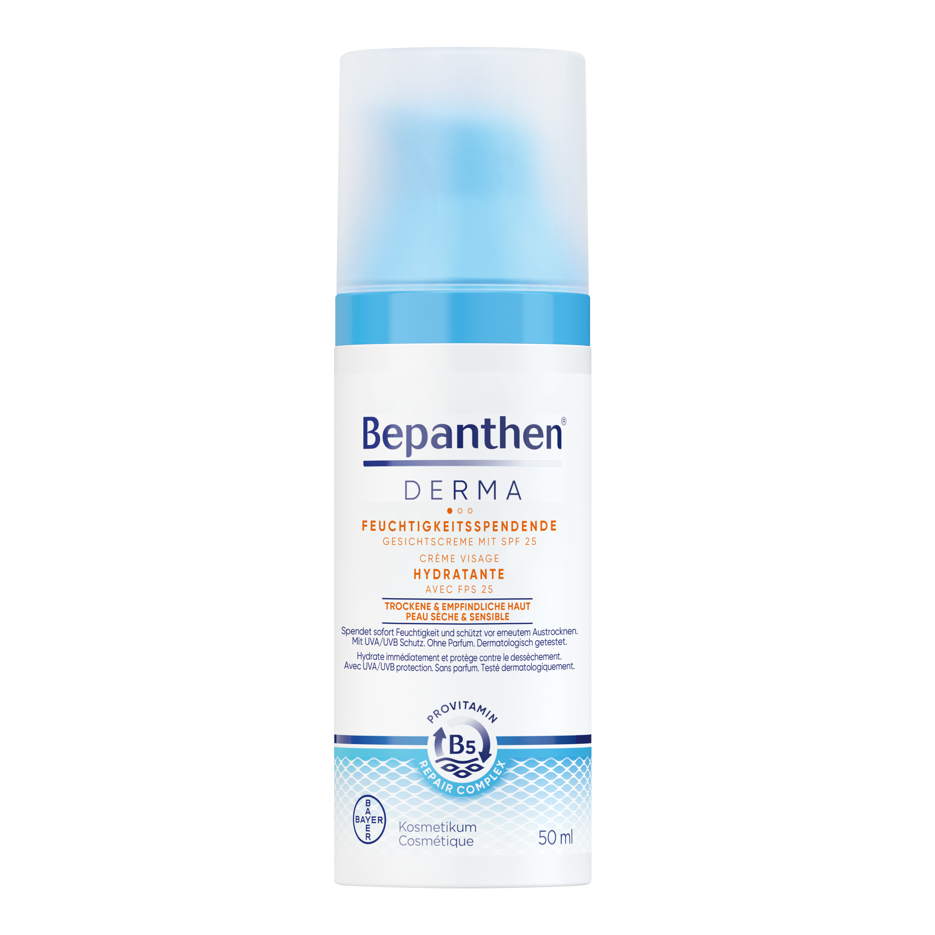 Bepanthen® Derma feuchtigkeitsspendende Gesichtscreme SPF25 50ml