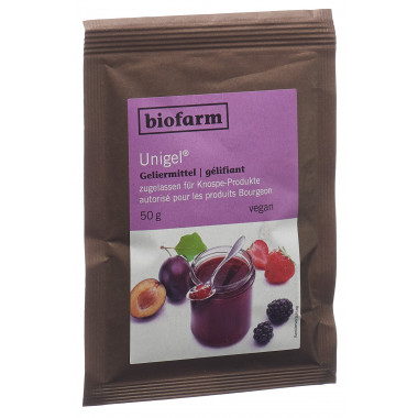 Unigel zugelassen für Knospe-Produkte Btl 50g