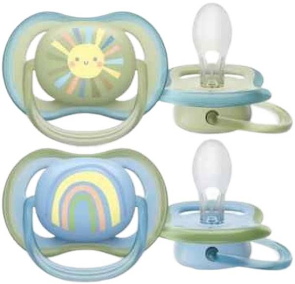 Philips AVENT Ultra Air 0-6M Son/Regenb Boy 2 Stück