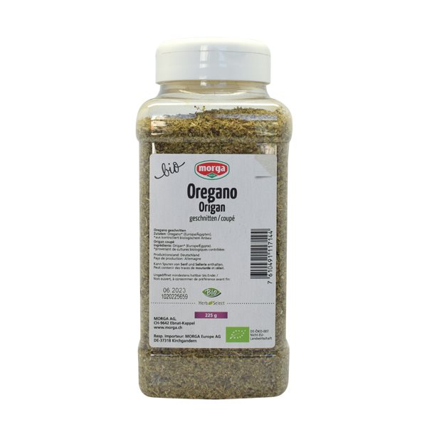MORGA Gewürz Oregano geschnitten Bio Ds 225g MORGA Gewürz Oregano geschnitten Bio Ds 225g