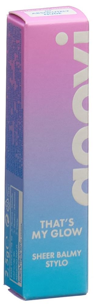 GOOVI MY GLOW Getönter Lippenbals 01 2.5g