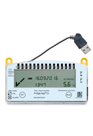 FRIDGE-TAG 2 L 2°C - 8°C m Kalibrierzertifikat FR
