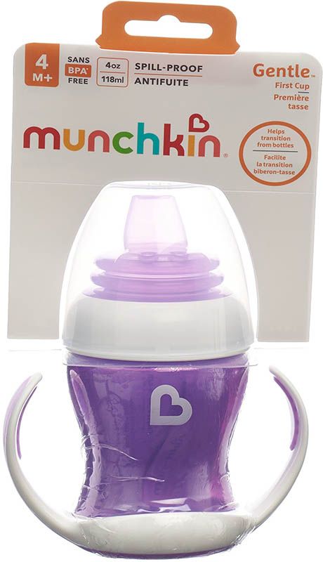 MUNCHKIN 1st Tasse Gentle 118ml Tropf Stop 4M+
