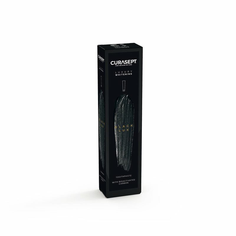 CURASEPT BLACK LUXURY WHITENING TOOTHP 75ml CURASEPT BLACK LUXURY WHITENING TOOTHP 75ml