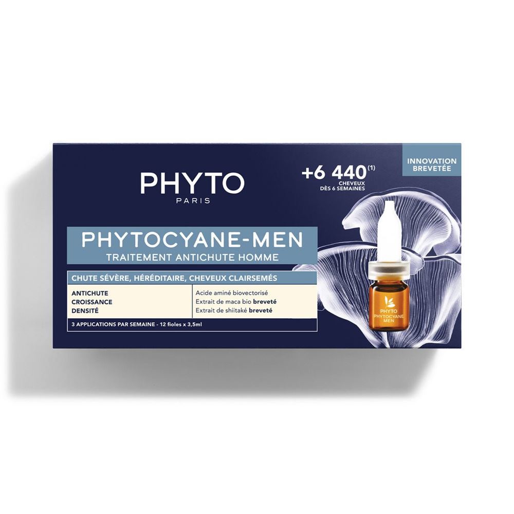 PHYTO Phytocyane Men Prog FR 12 Fl 3.5ml