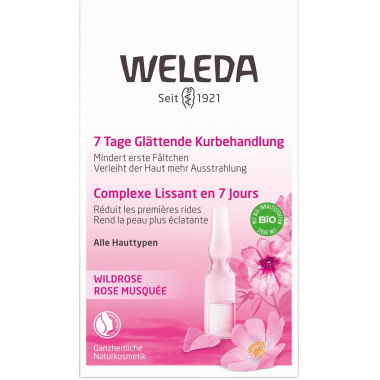 Weleda Wildrose 7 Tage Glättende Kurbehandlung 7 x 0.8 ml Weleda Wildrose 7 Tage Glättende Kurbehandlung 7 x 0.8 ml