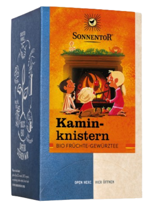 SONNENTOR Kaminknistern Tee n BIO Btl 18 Stück SONNENTOR Kaminknistern Tee n BIO Btl 18 Stück