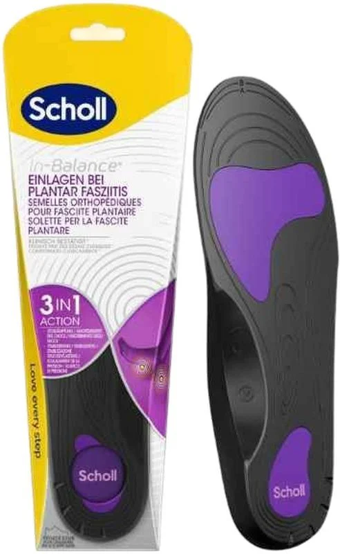 Scholl In-Balance Einlegesohl S Plant Faszi 1 Paar Scholl In-Balance Einlegesohl S Plant Faszi 1 Paar