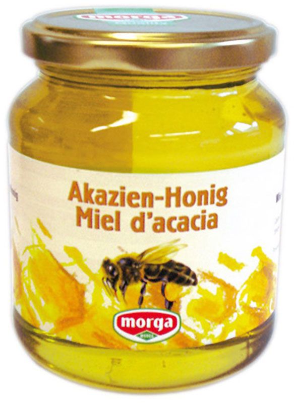 Morga Akazien Honig Ausland Glas 500g Morga Akazien Honig Ausland Glas 500g