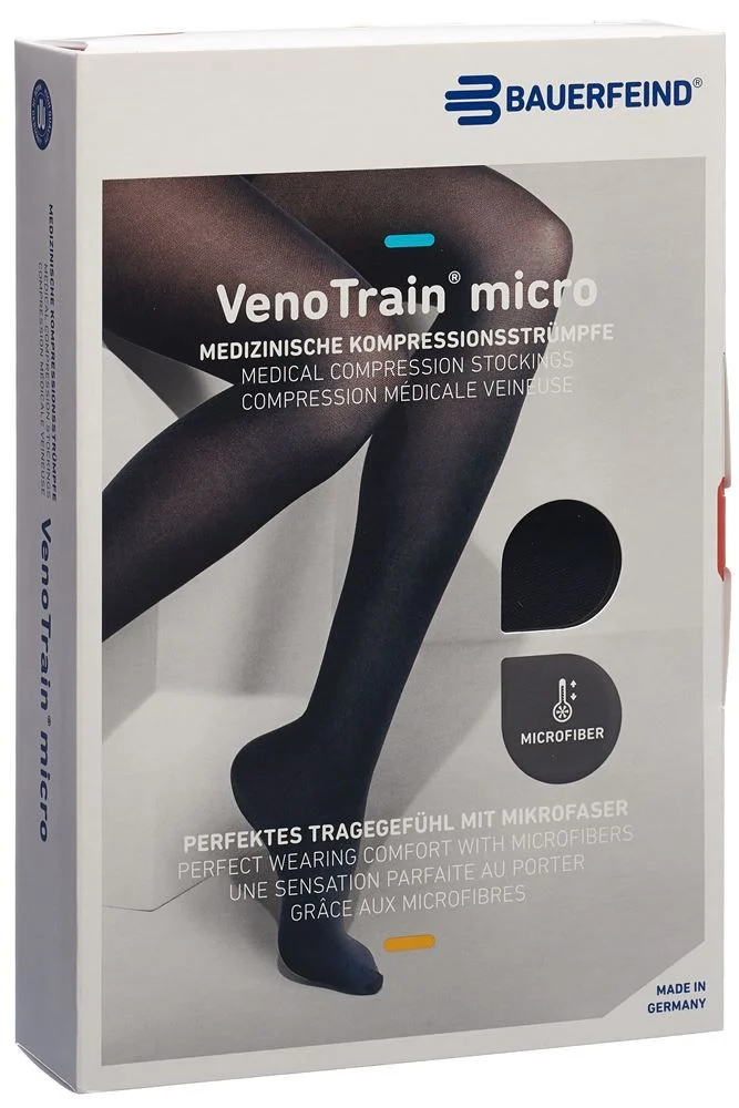 Bauerfeind VT MICRO ATU KKL2 S p/l geschlossene Fussspitze schwarz