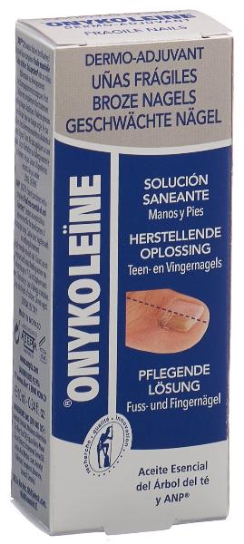 AKILEINE pfleg Lösung beschädigte Fuss-Fingernägel 10ml