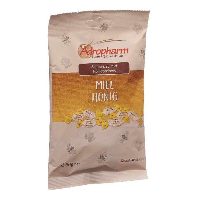 Adropharm Honig Bonbons flüssig Btl 80g Adropharm Honig Bonbons flüssig Btl 80g