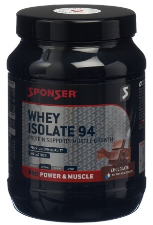 SPONSER® Whey Isolate 94 Chocolate Dose 425g
