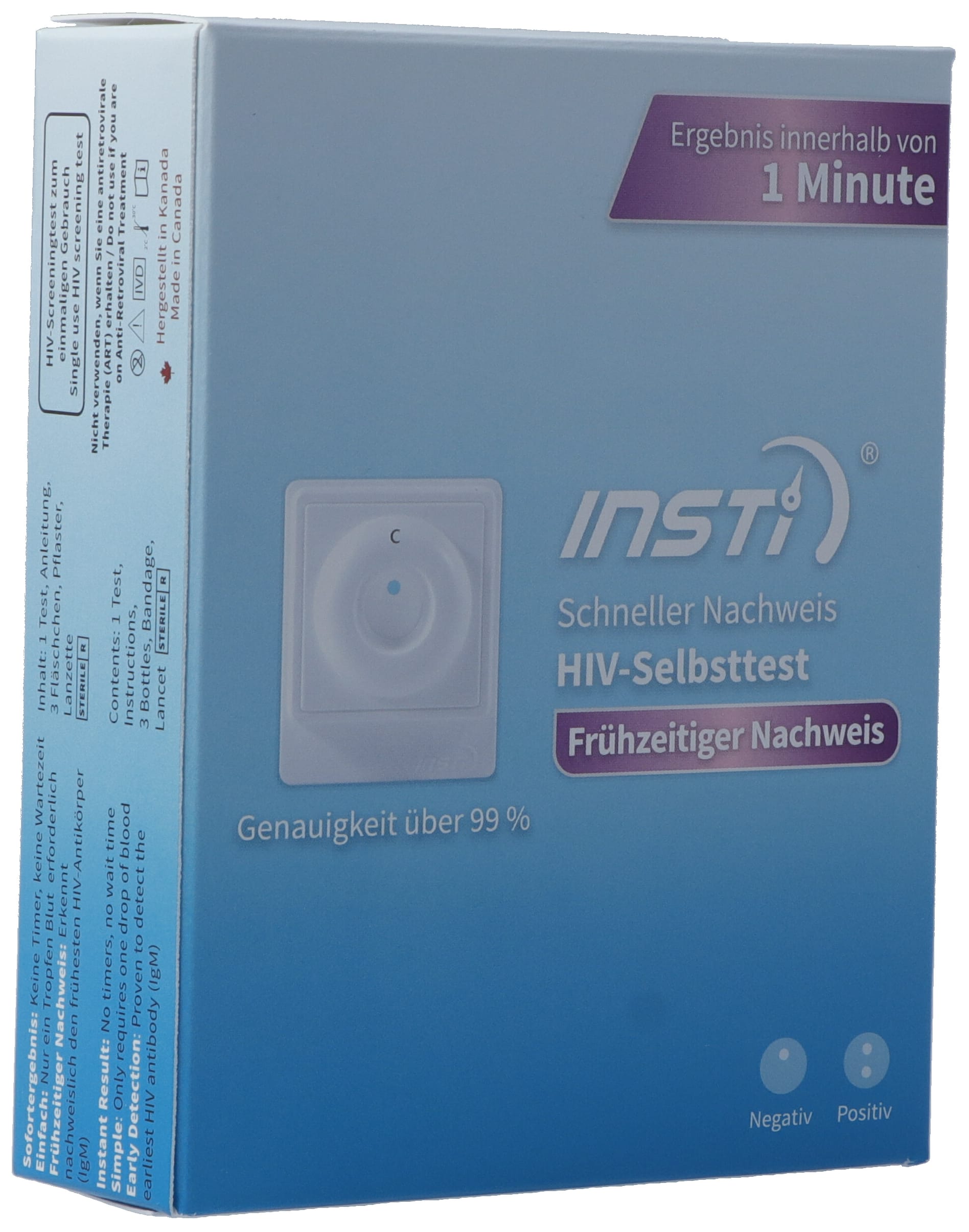 INSTI HIV Selbsttest 2 Stück