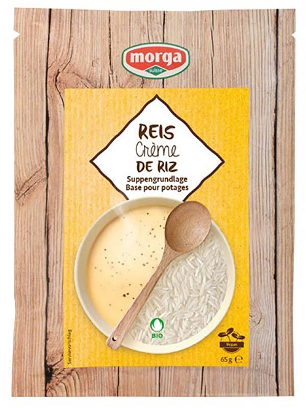 MORGA BIO Reiscrème Suppe 65g MORGA BIO Reiscrème Suppe 65g
