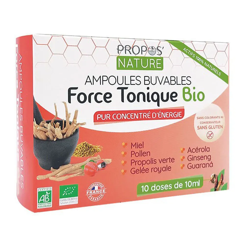 Propos Nature Force Tonique Bio Trinkamp 10ml
