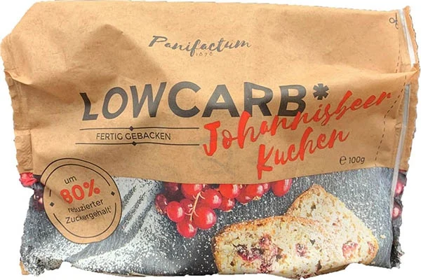 PANIFACTUM Lowcarb Johannisbeerkuch glutenfr 100g