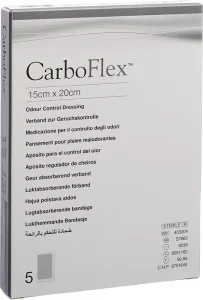 CARBOFLEX Verband 15 x 20 cm 5 Stück