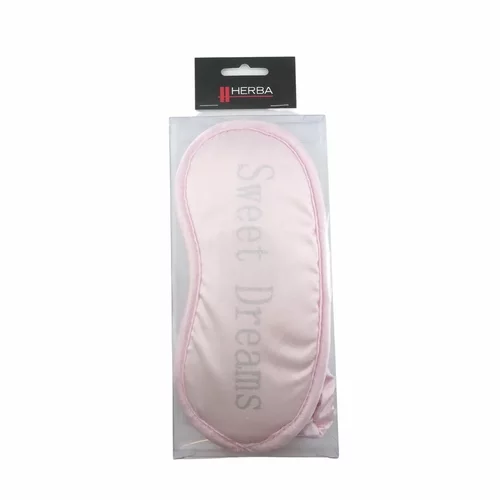 HERBA Schlafmaske rosa