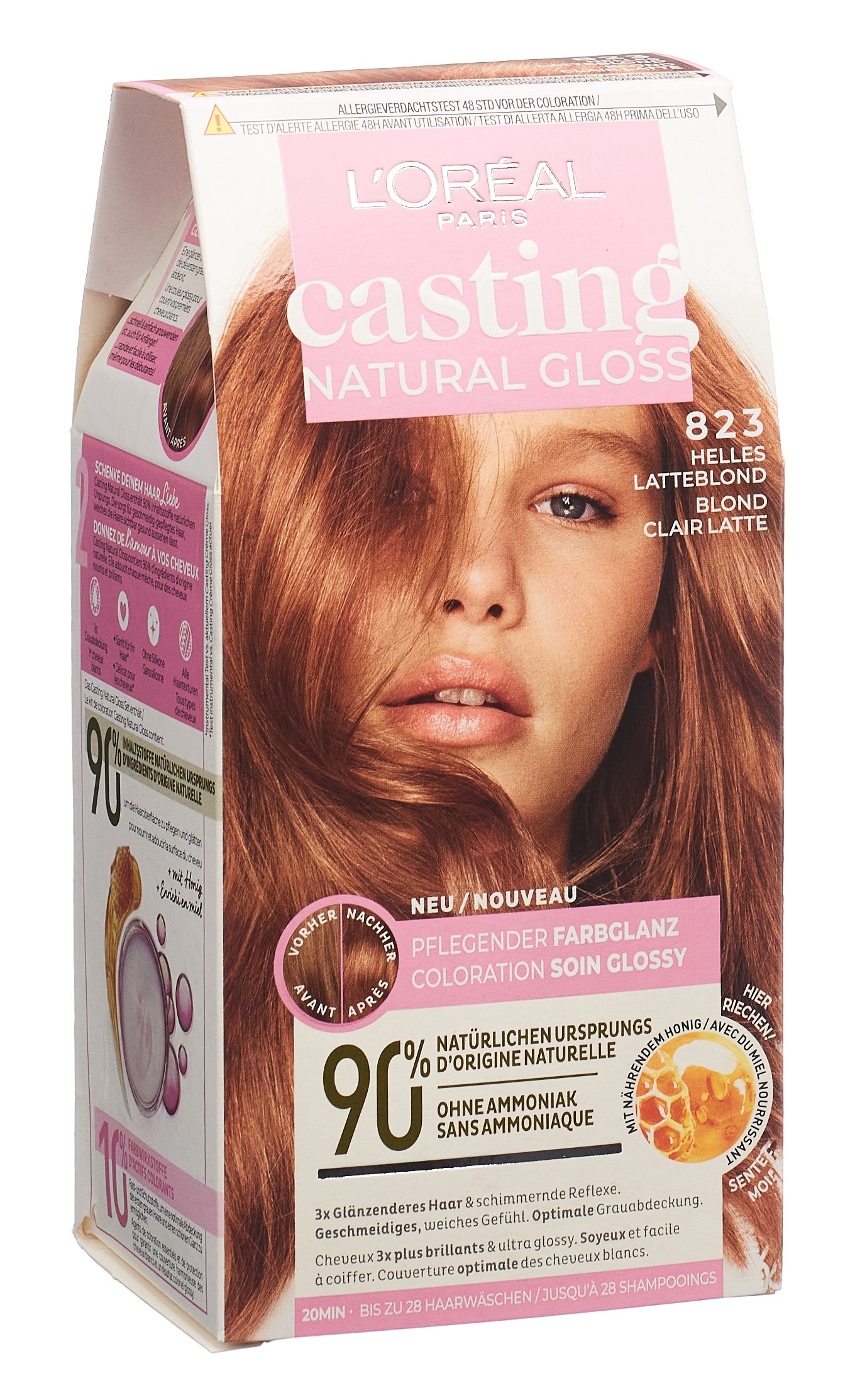 L'Oréal Paris CASTING Natural Gloss Coloration 823 Light Blond Vanille