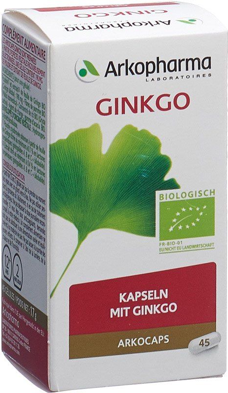 Arkocaps Ginkgo Kapseln Bio 45 Stück Arkocaps Ginkgo Kapseln Bio 45 Stück