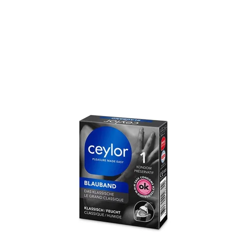 CEYLOR Blauband Präservativ mit Reservoir