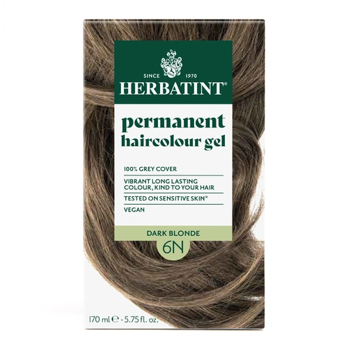 HERBATINT Haarfarbe Gel 6N Dunkelblond Flasche 170ml