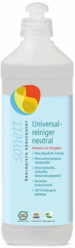 Sonett Universalreiniger neutral Fl 0.5lt Sonett Universalreiniger neutral Fl 0.5lt
