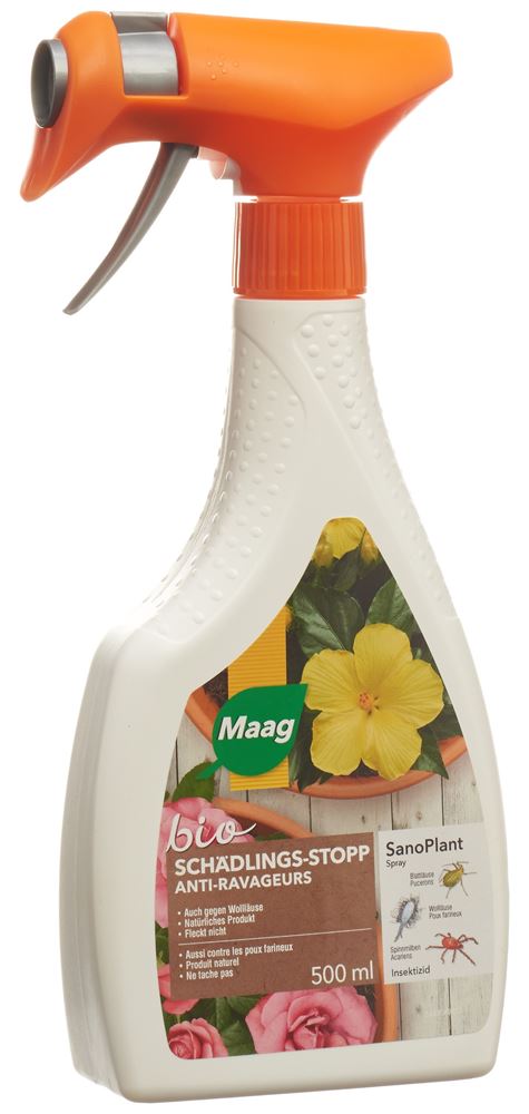 MAAG SanoPlant Spr gegen Schädlinge Bio Fl 500ml MAAG SanoPlant Spr gegen Schädlinge Bio Fl 500ml