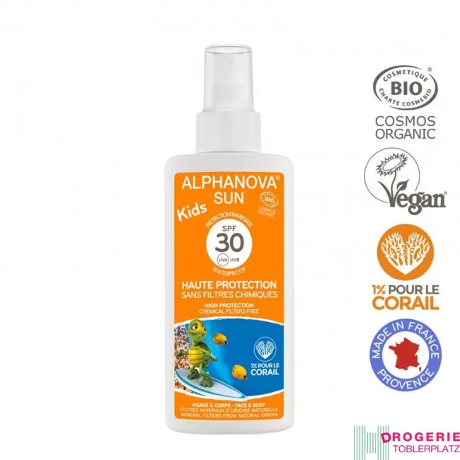 ALPHANOVA® SUN Spray Kids Bio SPF30 125g ALPHANOVA® SUN Spray Kids Bio SPF30 125g