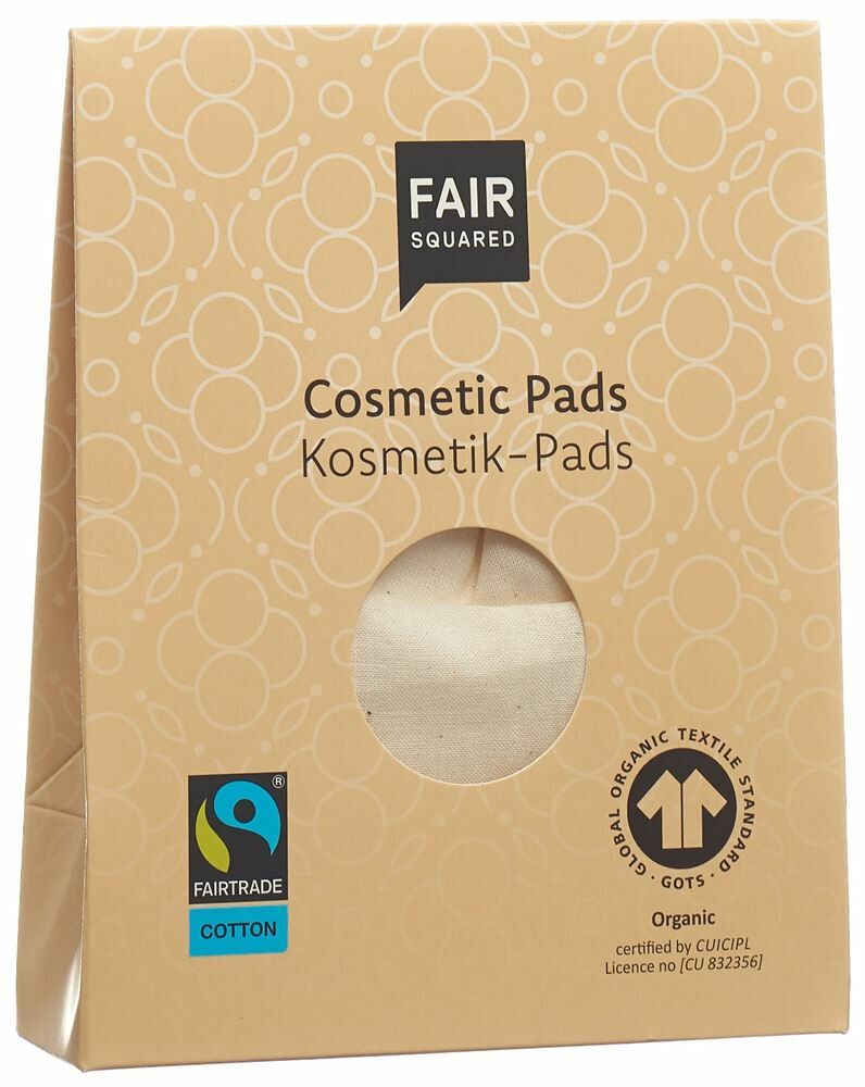 FAIR SQUARED Kosmetik-Pads 7 Stück