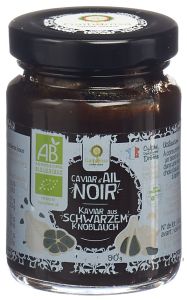 GAIHAMSA Kaviar Schwarzer Knoblauch Bio Glas 90g