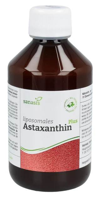 sanasis Astaxanthin PLUS liposomal Flasche 250ml