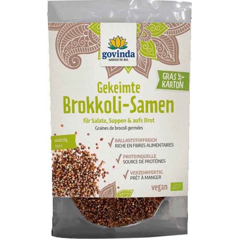Govinda Gekeimte Brokkoli-Samen 125g