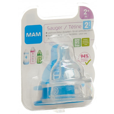 MAM Sauger 2 2+ Monate 2 Stück