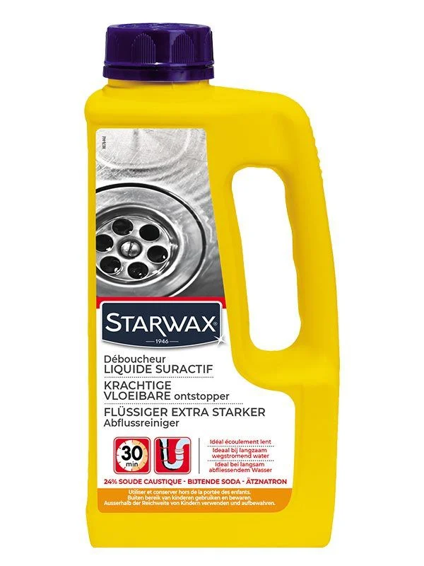 Starwax Flüssiger Abflussreiniger Rohrleitung 1lt Starwax Flüssiger Abflussreiniger Rohrleitung 1lt