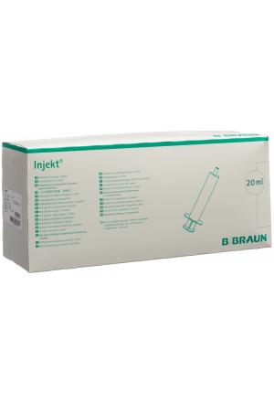 B. BRAUN Injekt Spritze 20ml Luer-Lock 100 Stück