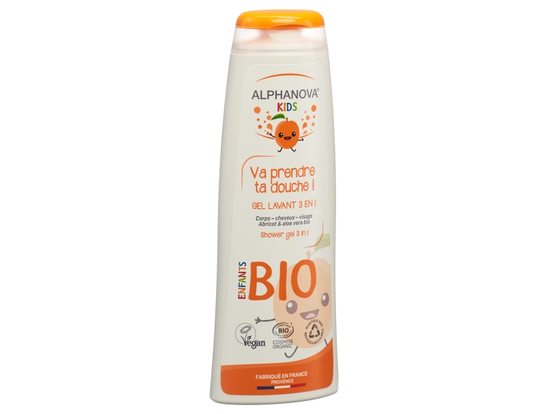 ALPHANOVA® kids Va Prendre ta Douche Apricot Bio 250ml ALPHANOVA® kids Va Prendre ta Douche Apricot Bio 250ml