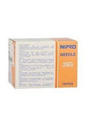 Nipro Einmalkanül 0.5x25mm 25Gx1 orange 100 Stück