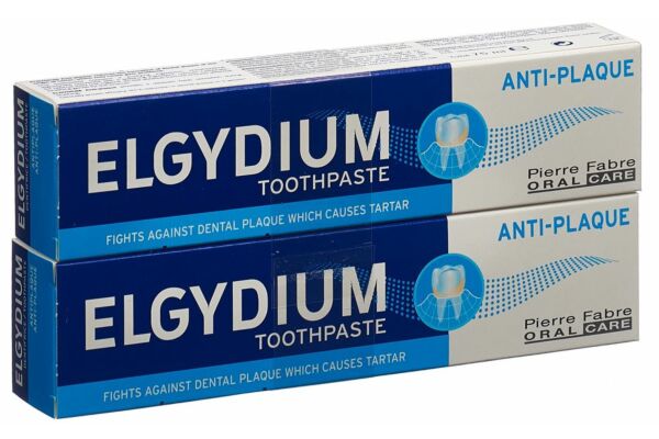 Elgydium Anti-Plaque Zahnpasta Duo 2 x 75ml