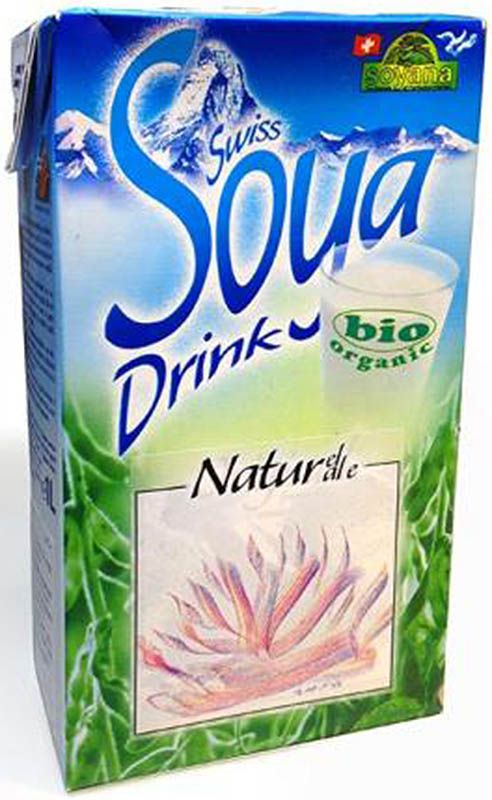 Soyana Swiss Sojadrink Natur Bio Tetra 1lt Soyana Swiss Sojadrink Natur Bio Tetra 1lt